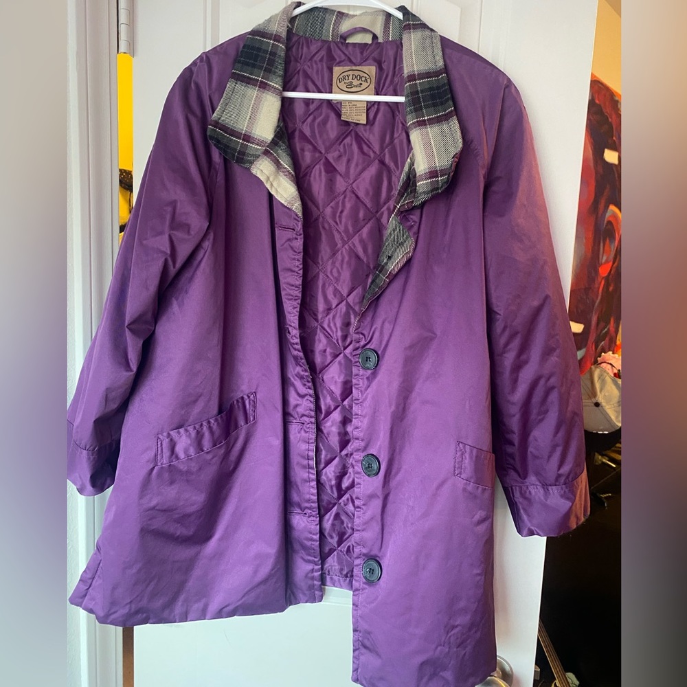 Purple Rain Coat